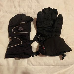 HEAD black winter snow gloves